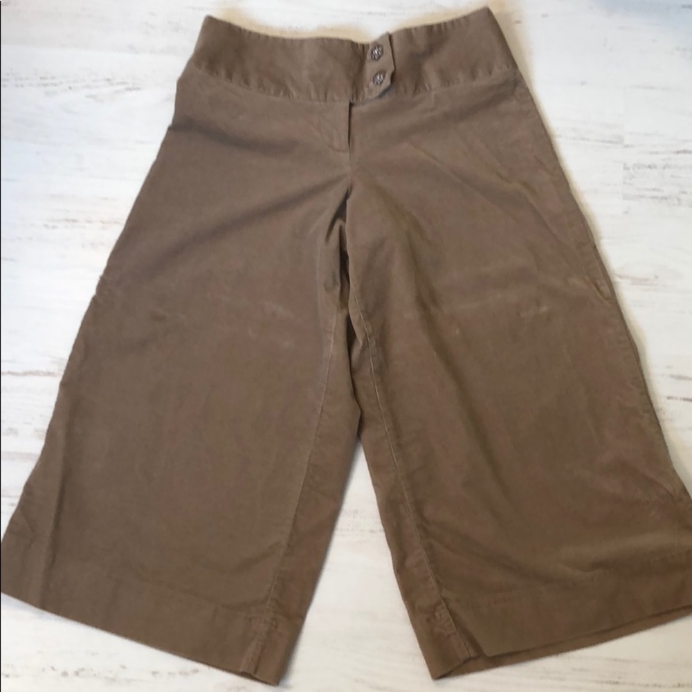 Corduroy culottes